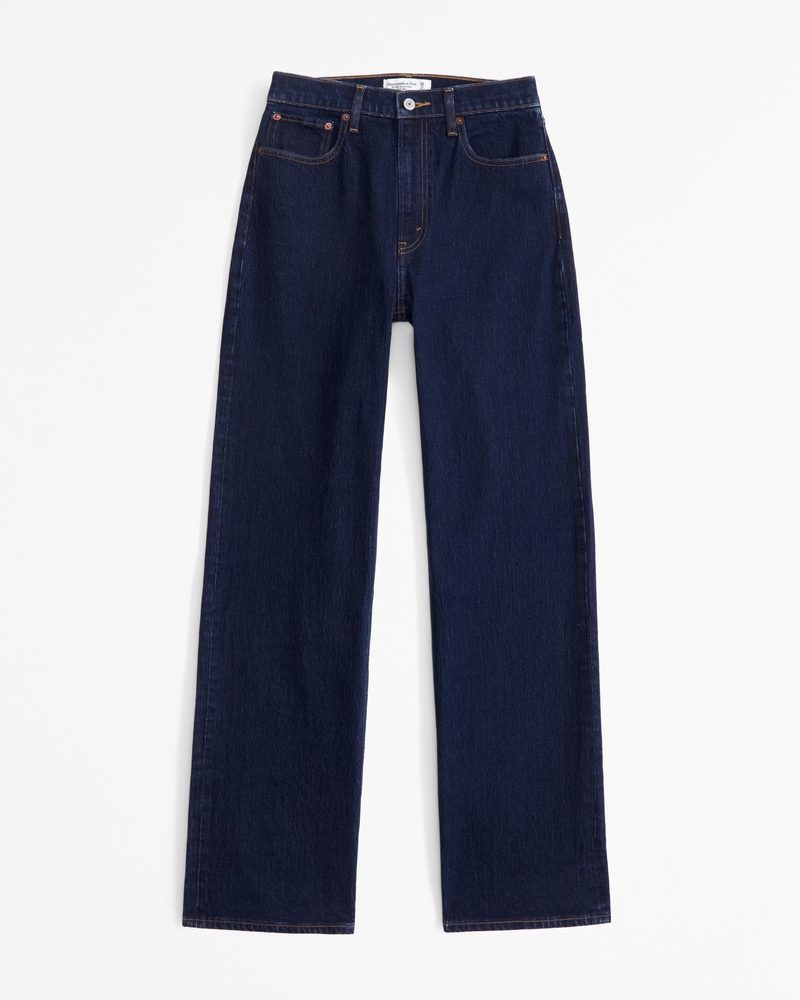 High Rise 90s Relaxed Jean(dark rinse,23)