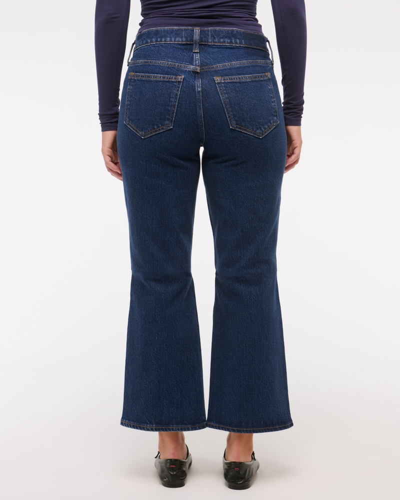 Curve Love Low Rise Cropped Boot Jean(dark,24)