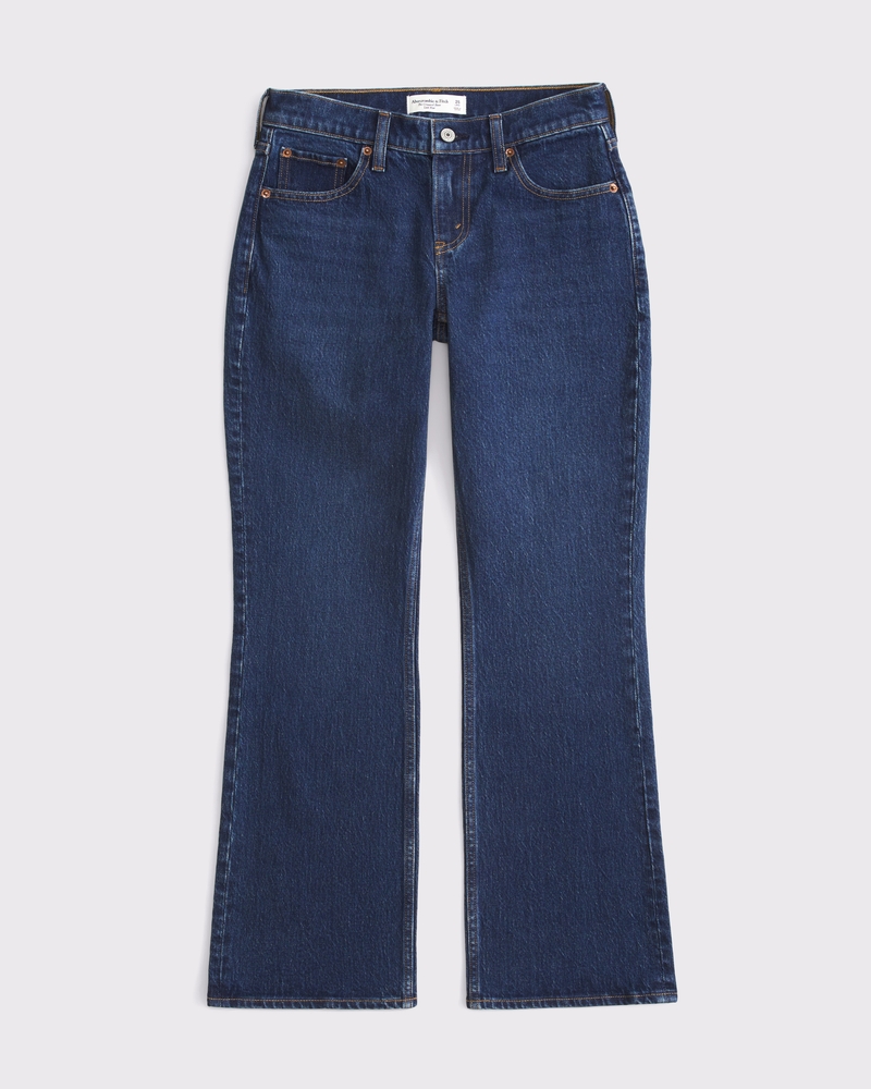 Curve Love Low Rise Cropped Boot Jean(dark,24)