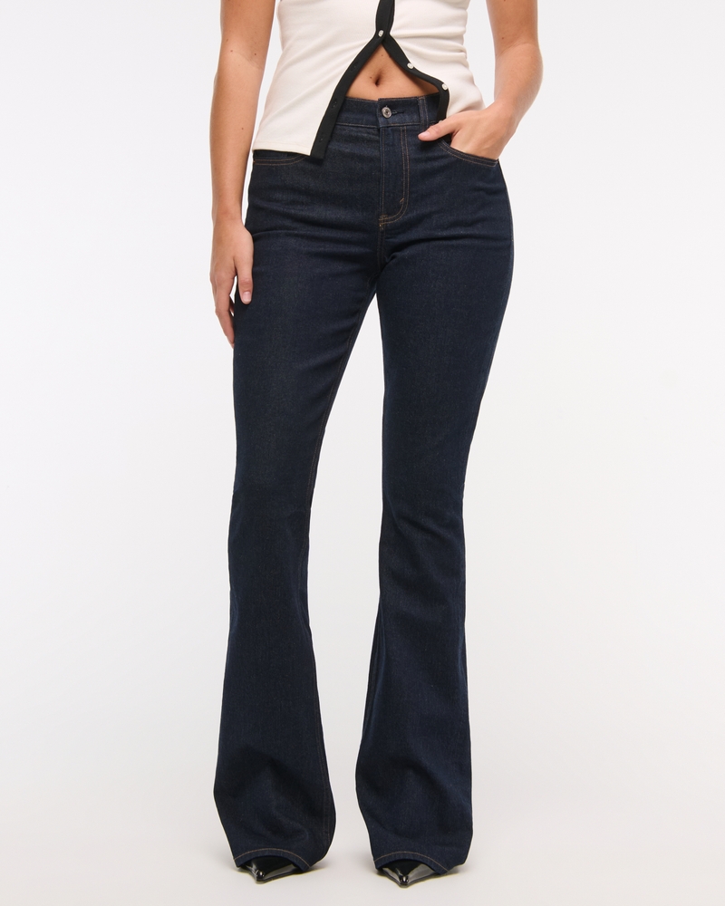 Curve Love Mid Rise Bootcut Jean(dark rinse,23)