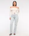 light wash let down hem