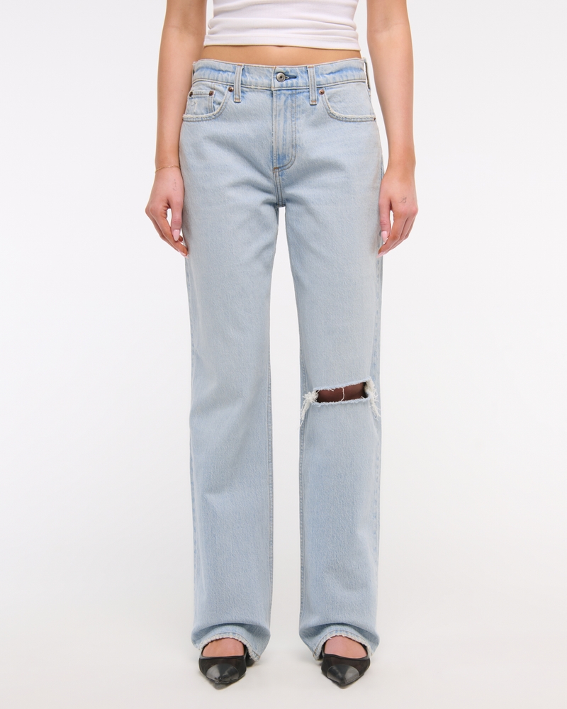 Low Rise Baggy Jean(light destroy,23)
