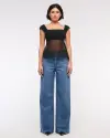 medium with hem distress