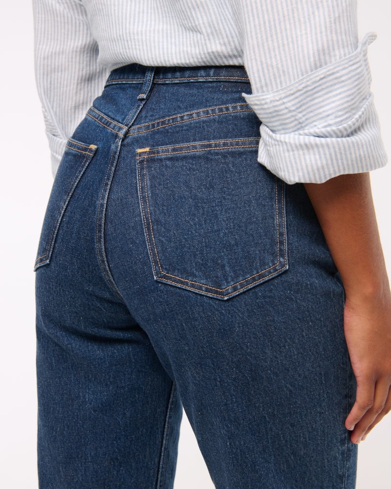 Curve Love Ultra High Rise 90s Straight Jean(dark marble,23)