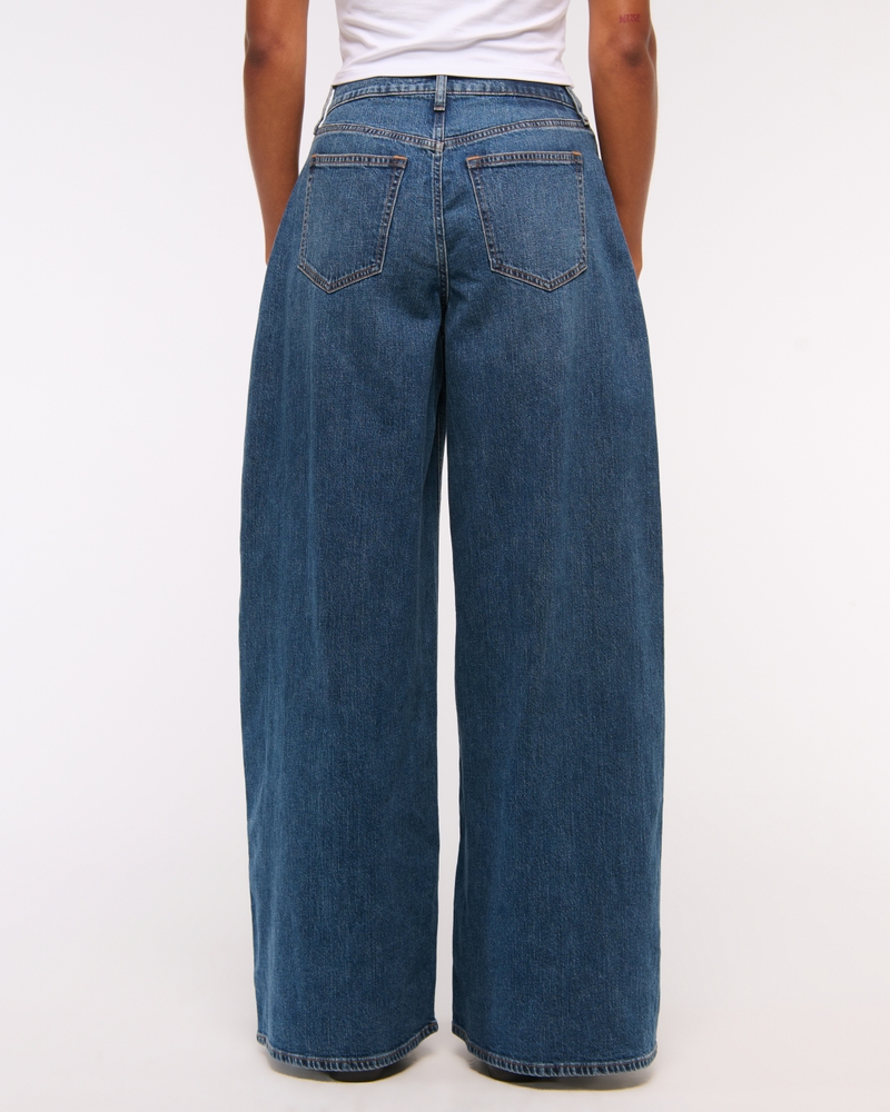 Curve Love Linen-Blend Ultra Wide Leg Jean(medium,24)
