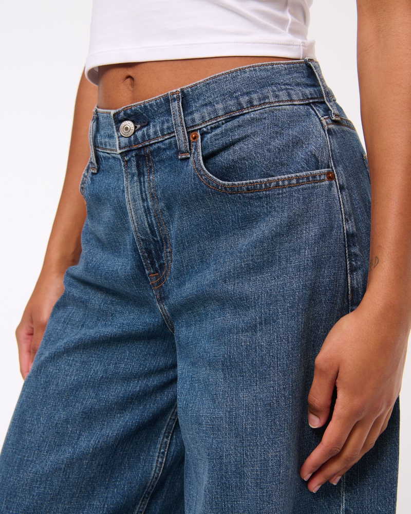 Curve Love Linen-Blend Ultra Wide Leg Jean(medium,24)
