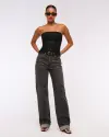black cuff hem