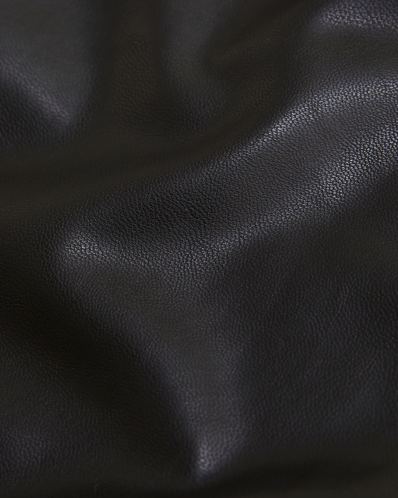 Maternity Vegan Leather 90s Straight Pant(black,24)