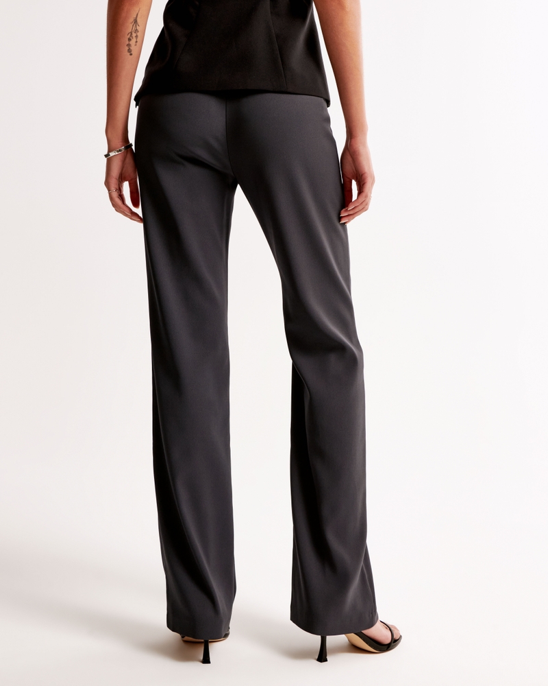 High Rise Slim Boot Trouser(evening gray,24)