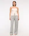 light gray pinstripe