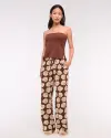 brown print
