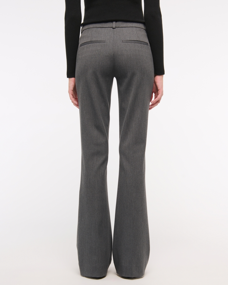 Low Rise Stretch Slim Boot Pant(dark gray,24)