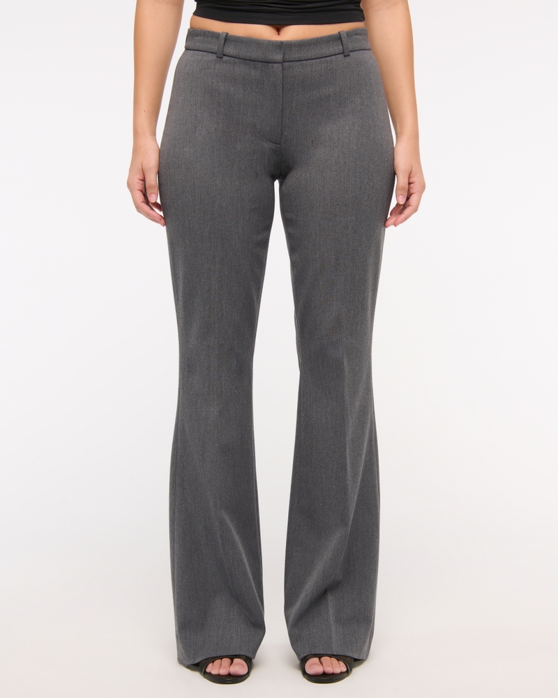 Curve Love Low Rise Stretch Slim Boot Pant(dark gray,24)