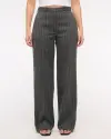 dark gray pinstripe