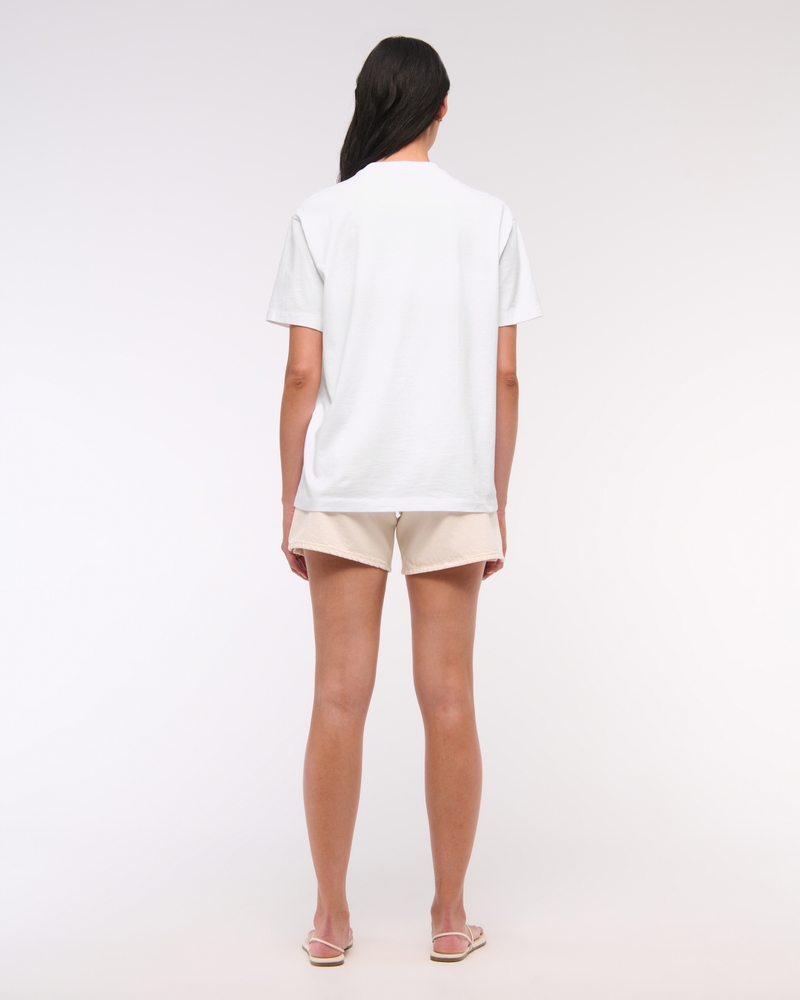 Oversized Lemon Graphic Tee(white,XXS)