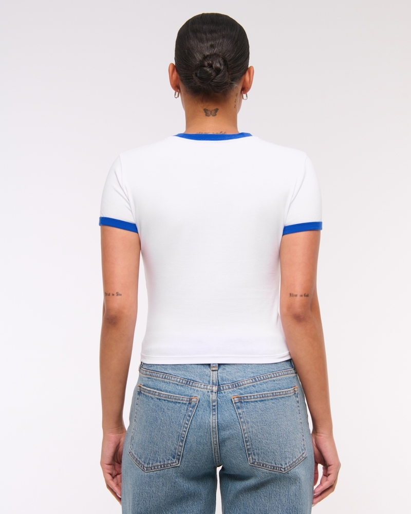 Pepsi Graphic Baby Tee(white,XXS)