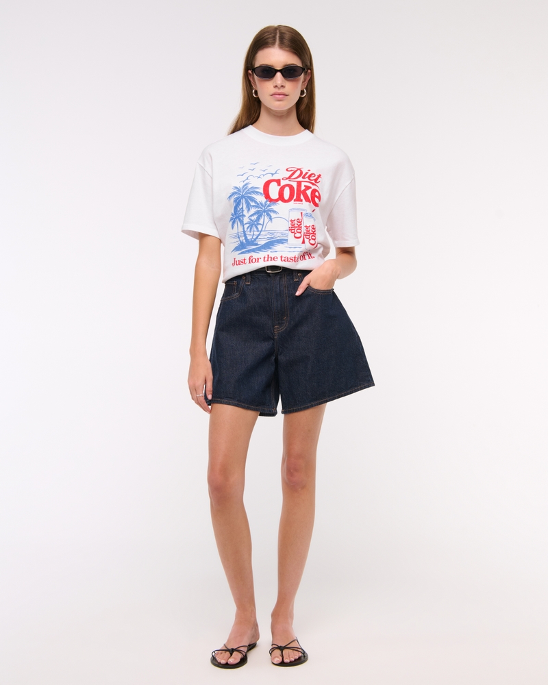 Oversized 7UP Graphic Tee(white,XXS)