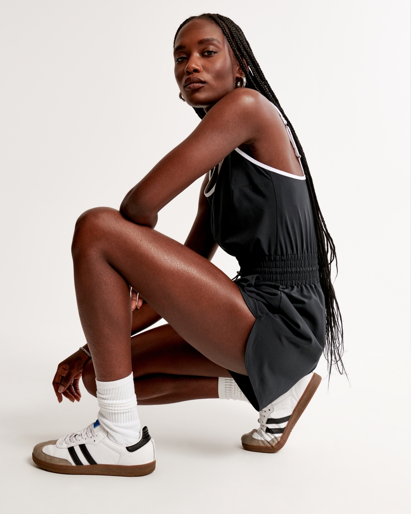 Traveler Romper(black,XXS)
