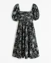 black floral