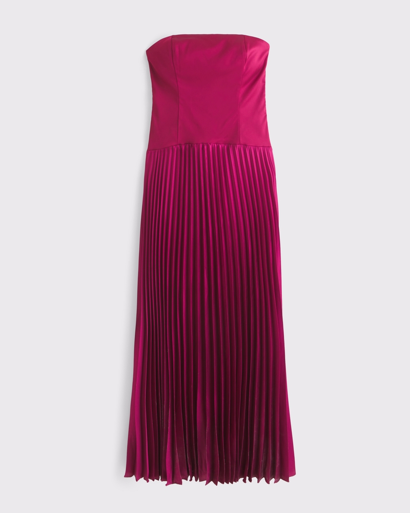 The A&F Giselle Drop-Waist Maxi Dress(berry,XXS)