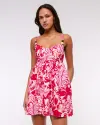 red floral
