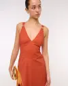 orange floral