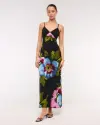 black floral