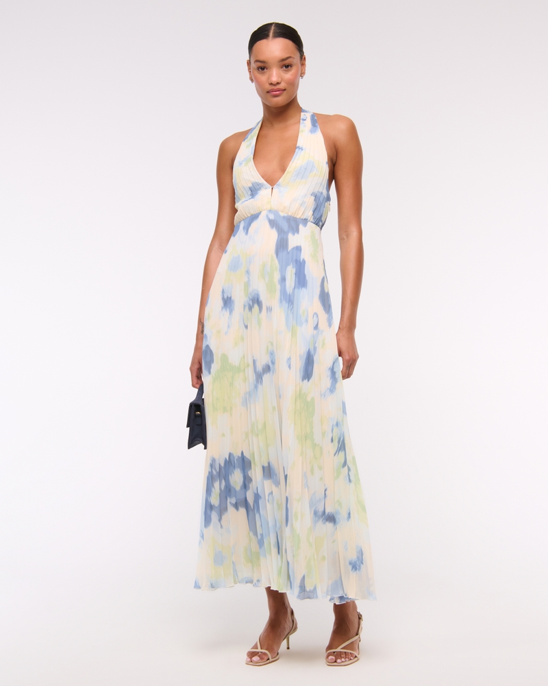 The A&F Giselle Halter Maxi Dress