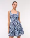 blue floral