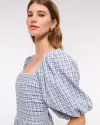 blue plaid