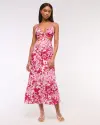 red floral