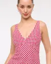 red gingham