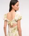 light green floral