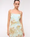 turquoise floral