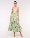 green floral
