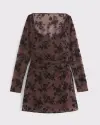 brown floral