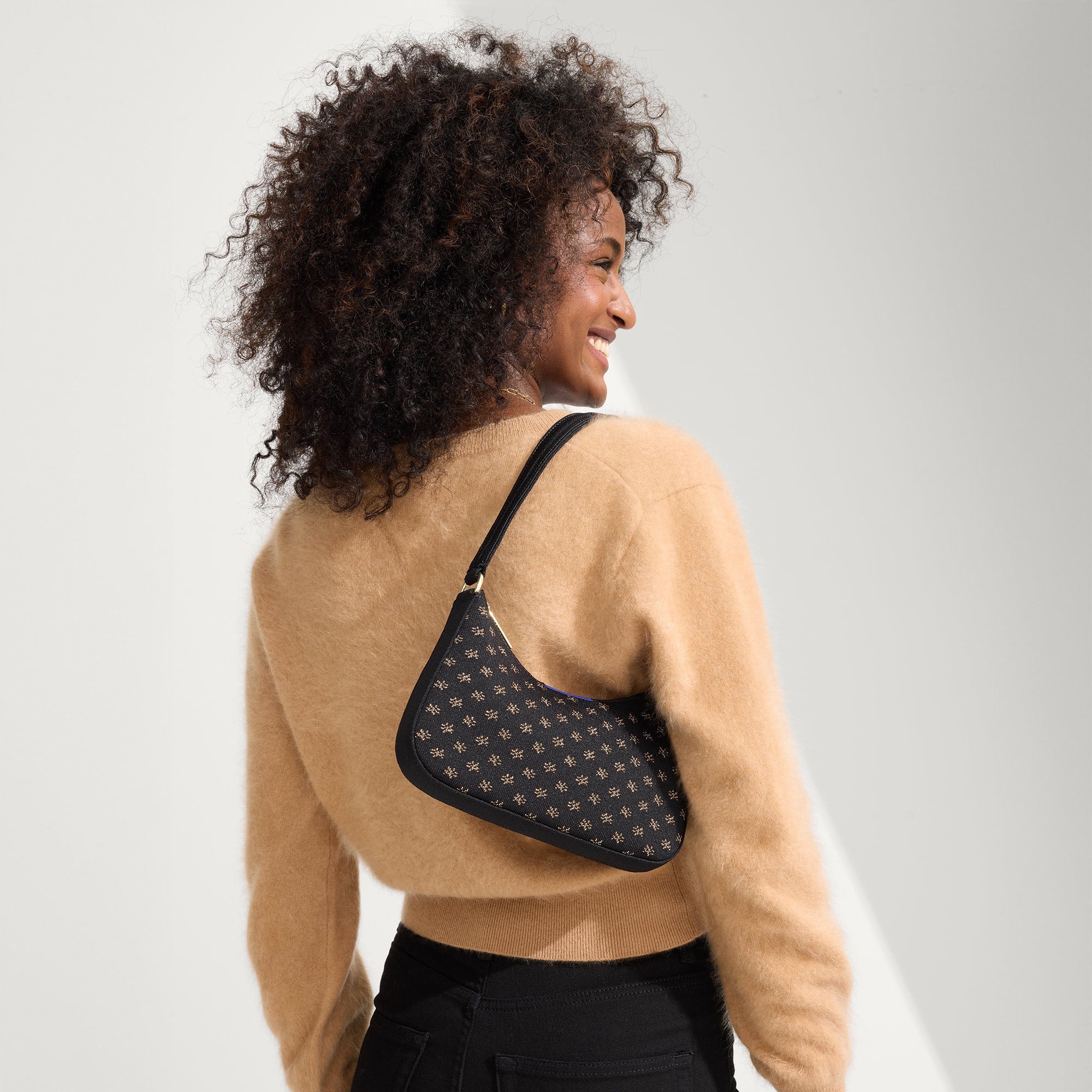 The Mini Shoulder Bag - Daisy Sparkle(Daisy Sparkle)