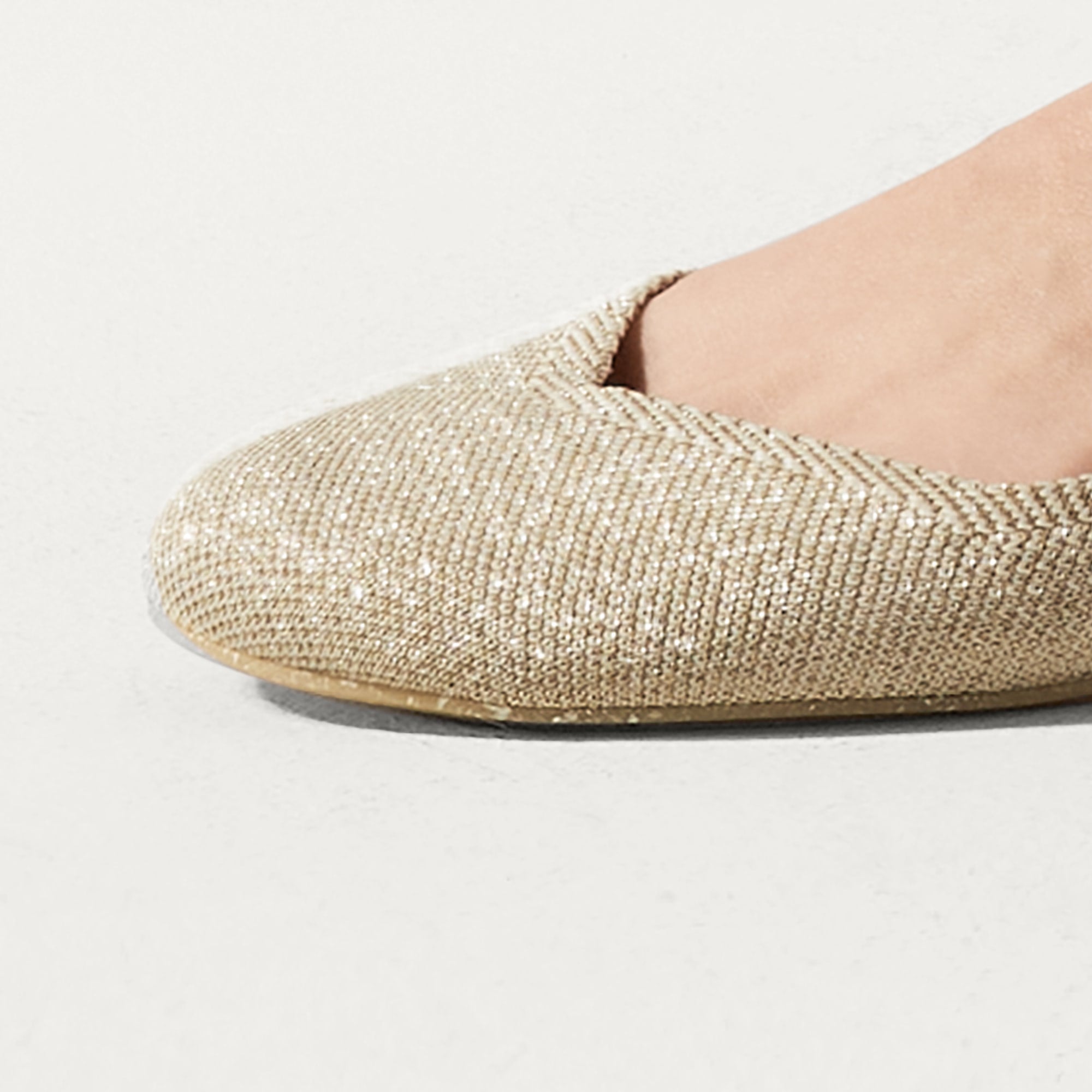 The Flat - Light Gold Metallic(Light Gold Metallic,5)