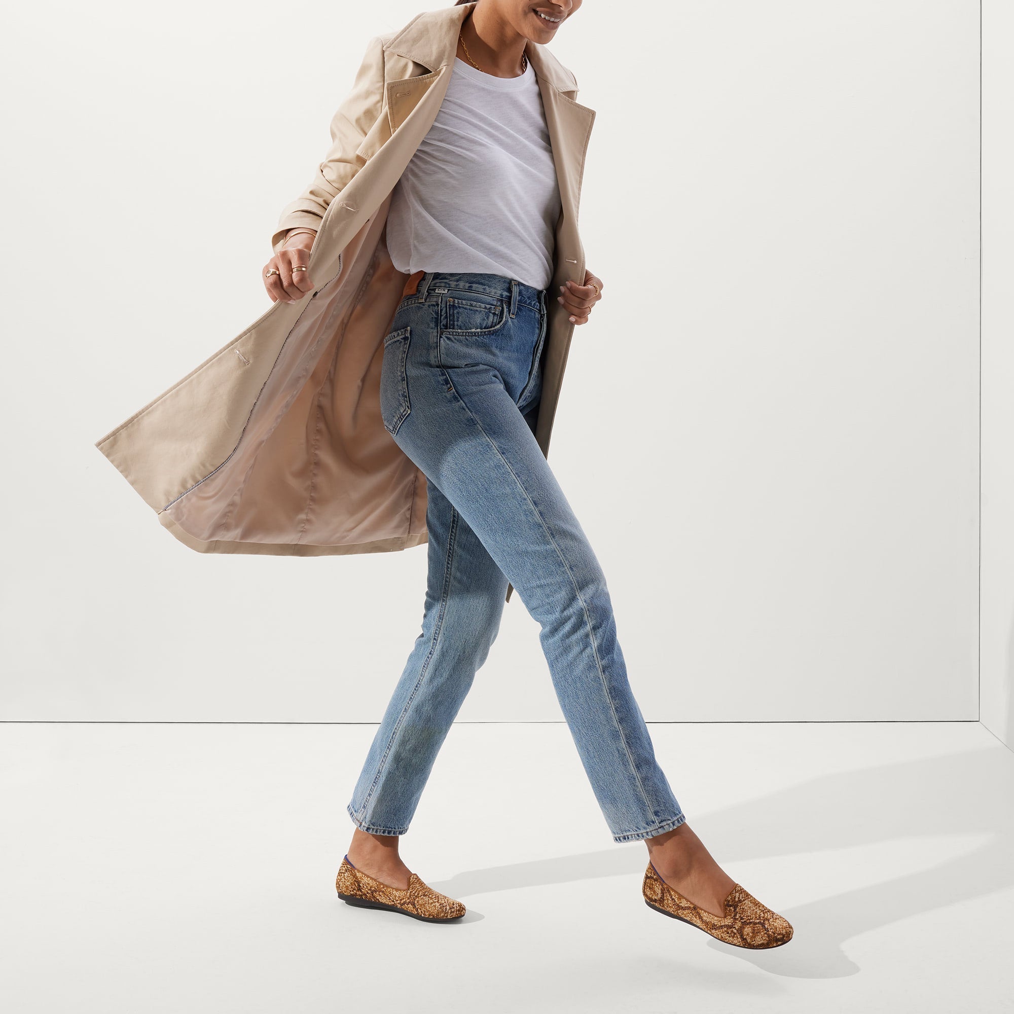 The Loafer - Bronze Metallic Python(Bronze Metallic Python,5)