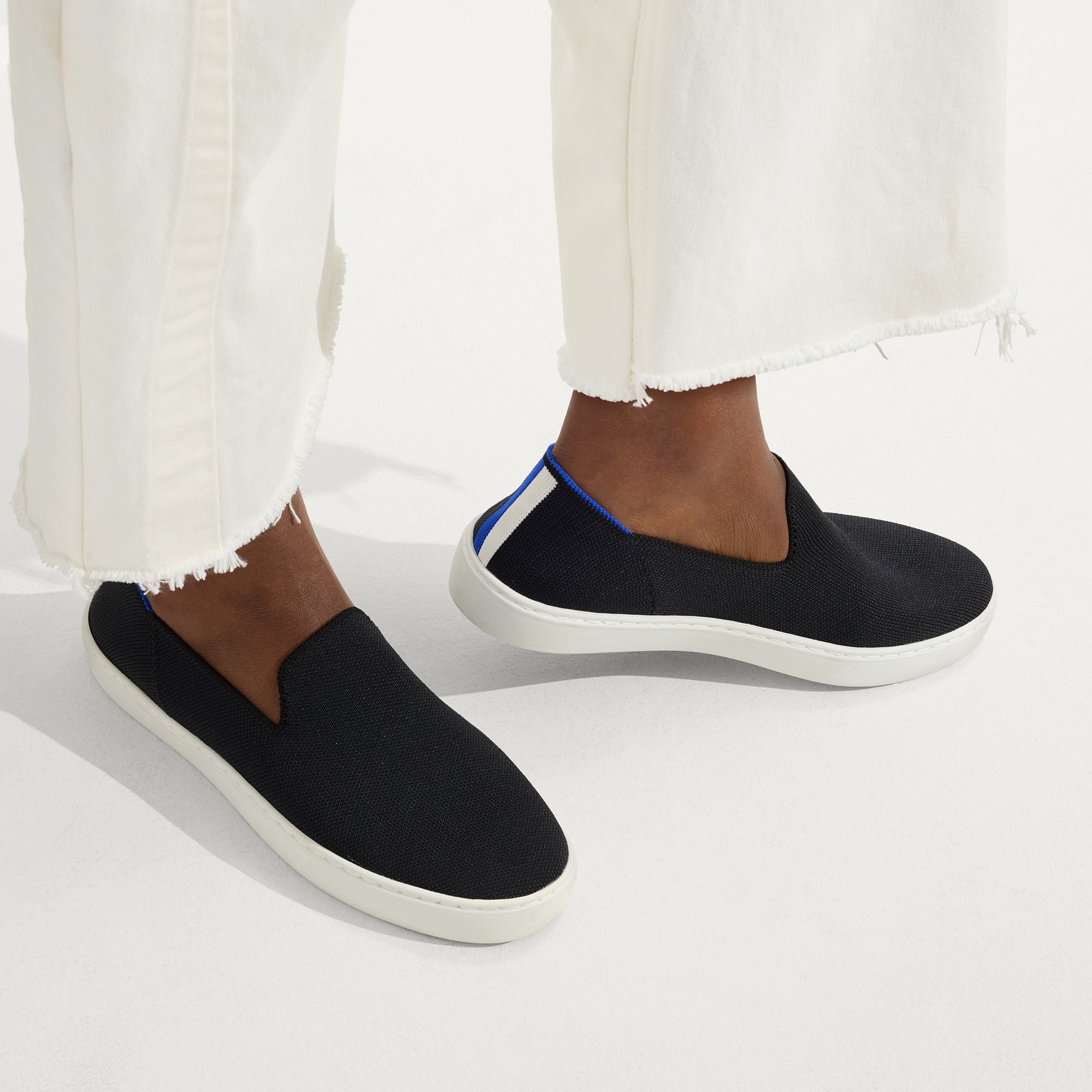 The Original Slip On Sneaker - Black Solid(Black Solid,5)