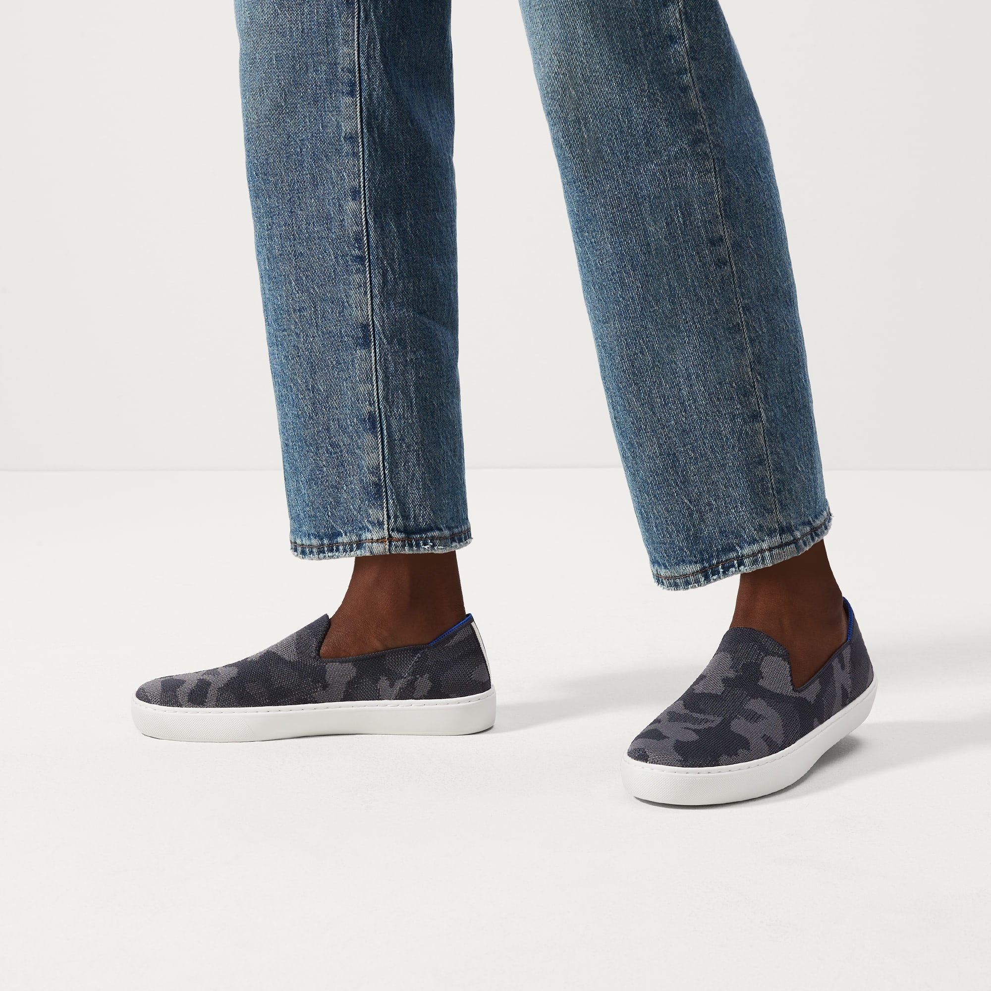 The Original Slip On Sneaker - Grey Camo(Grey Camo,5)