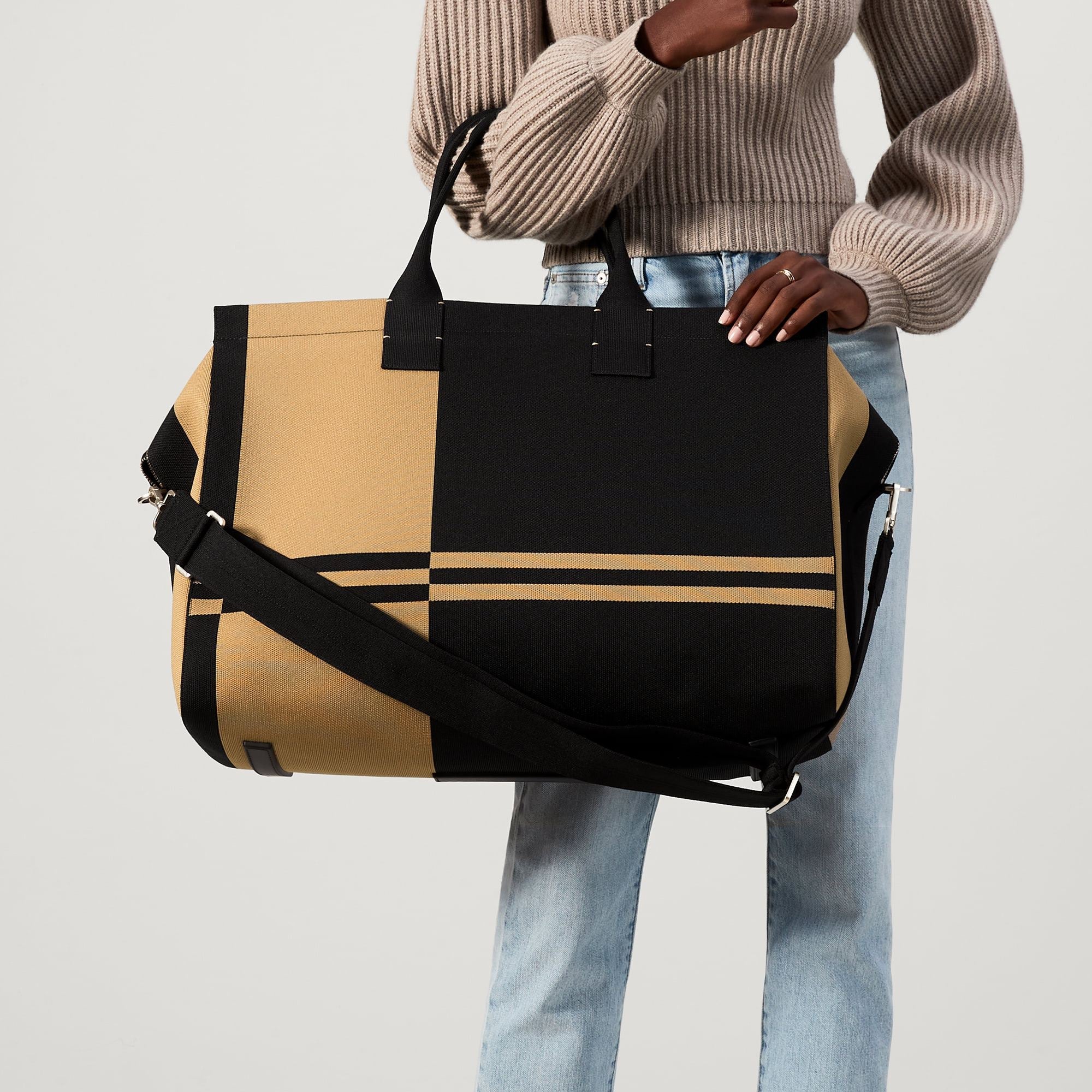 The Weekender - Camel and Black(Camel and Black)