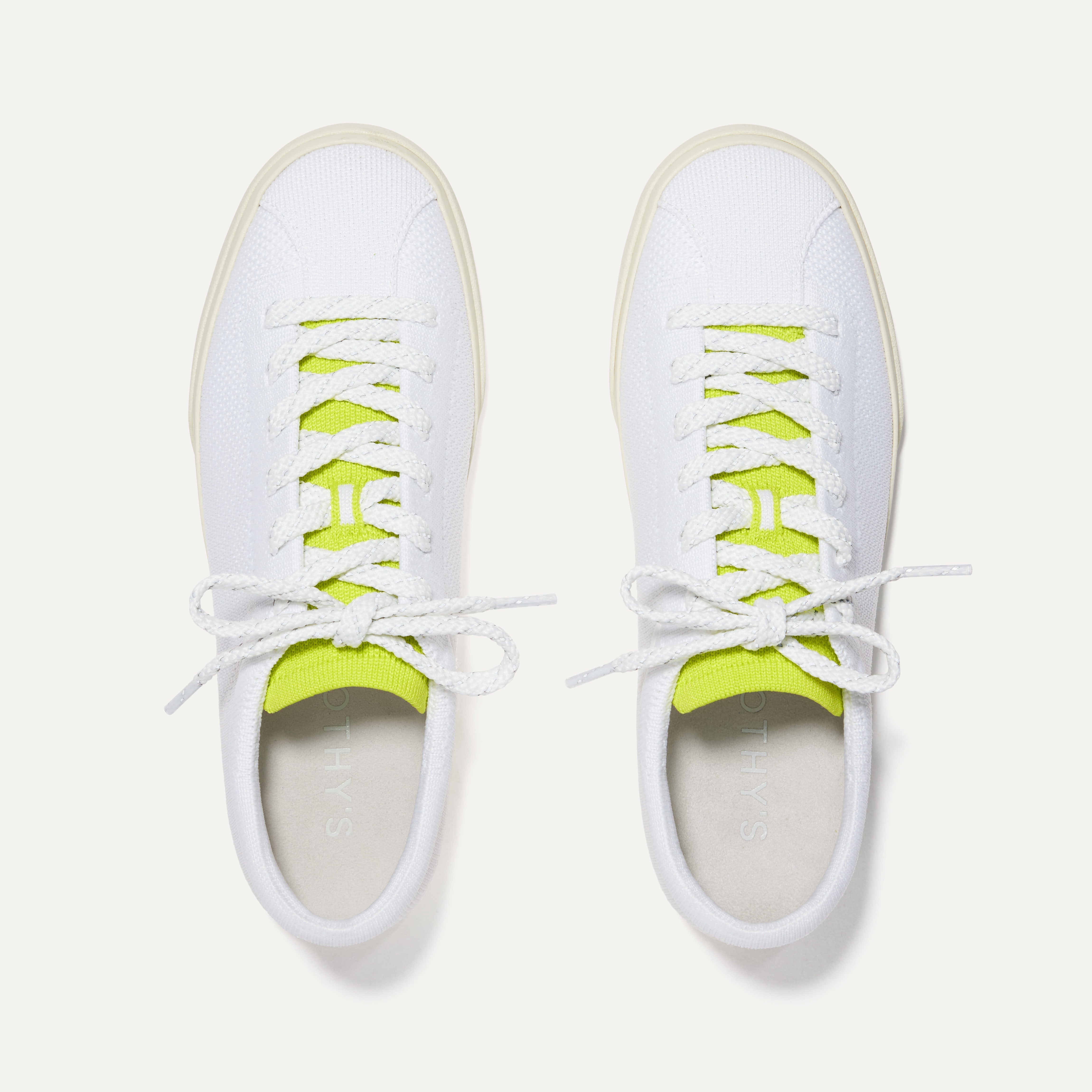 The Lace Up Sneaker - Chartreuse(Chartreuse,5)