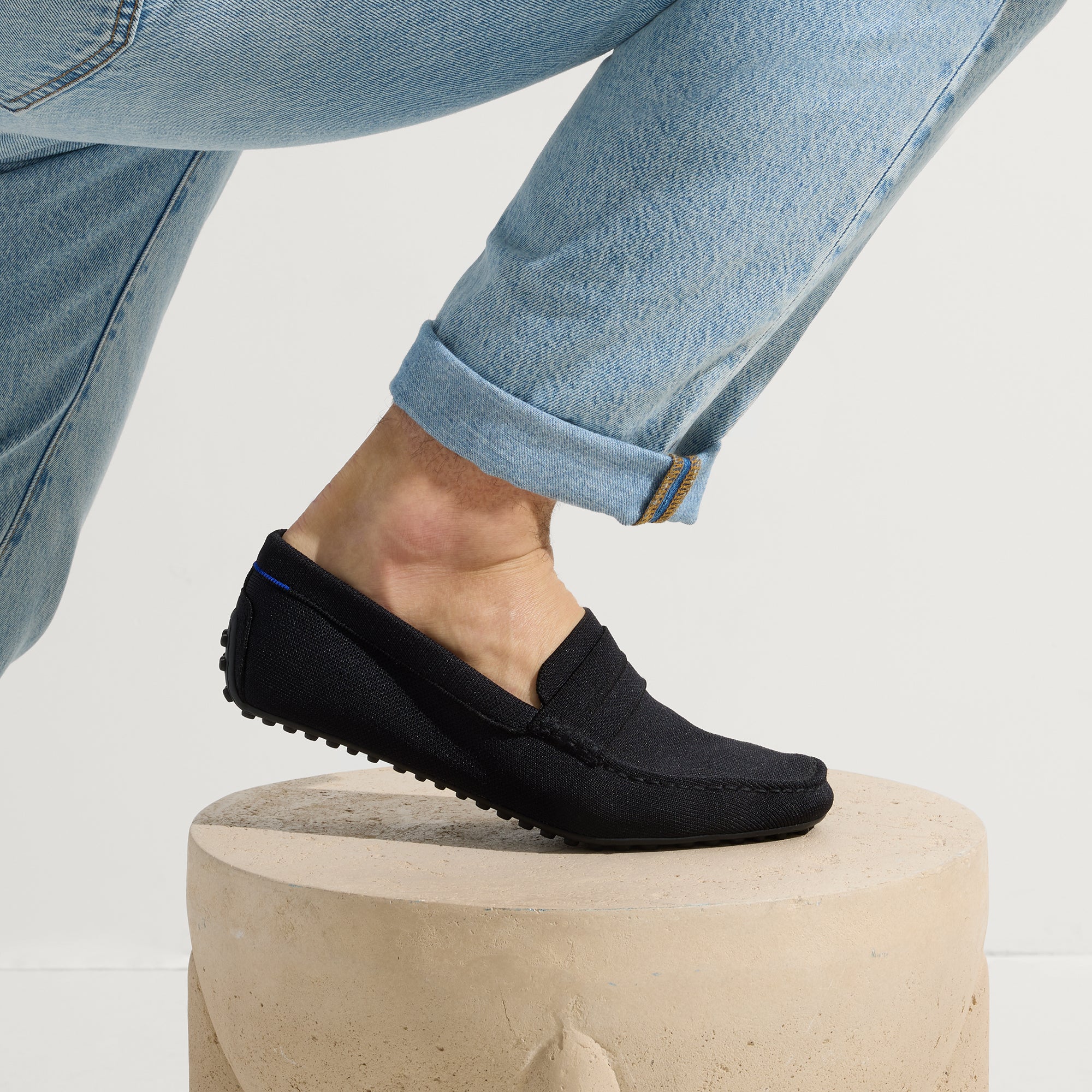 The Driving Loafer - Black(Black,7)