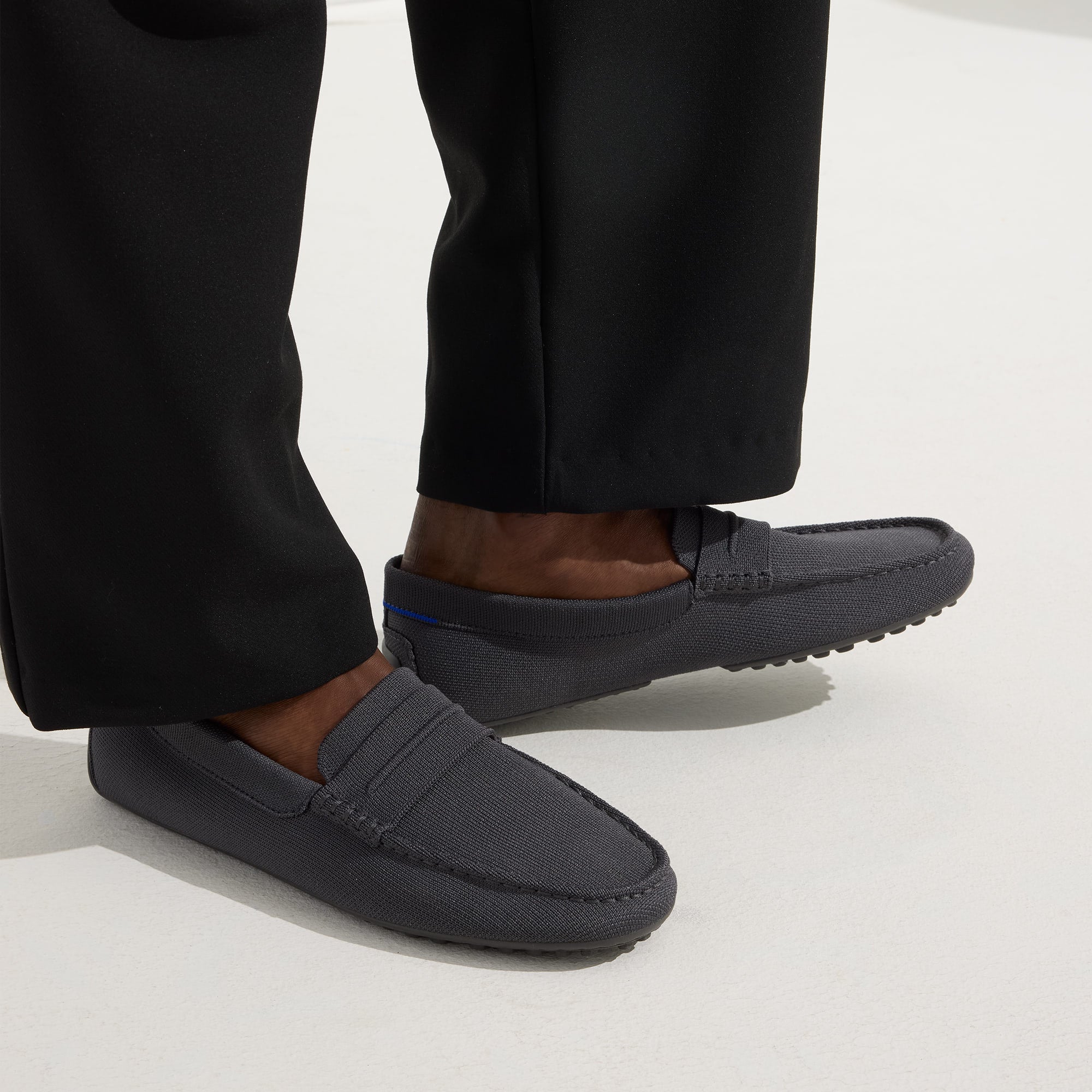 The Driving Loafer - Graphite Grey(Graphite Grey,7)