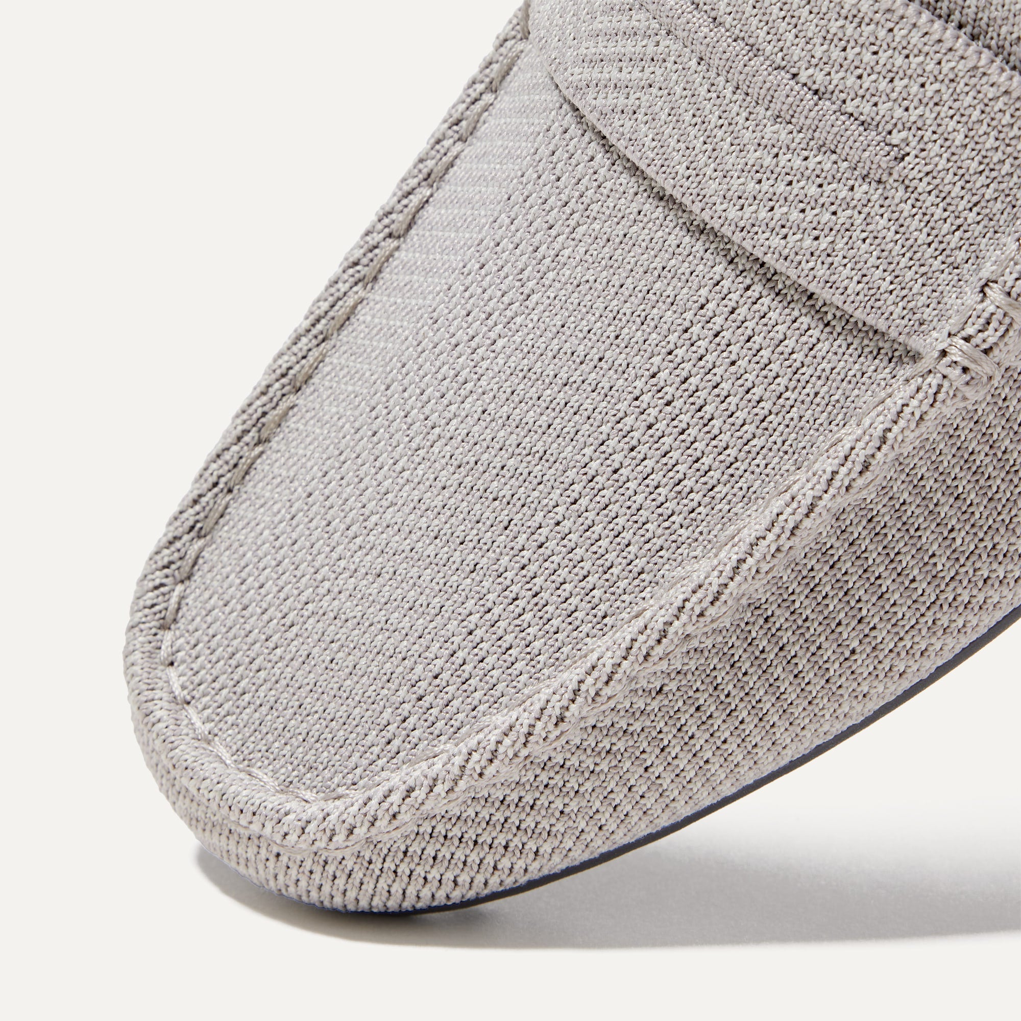 The Driving Loafer - Light Grey Herringbone(Light Grey Herringbone,7)