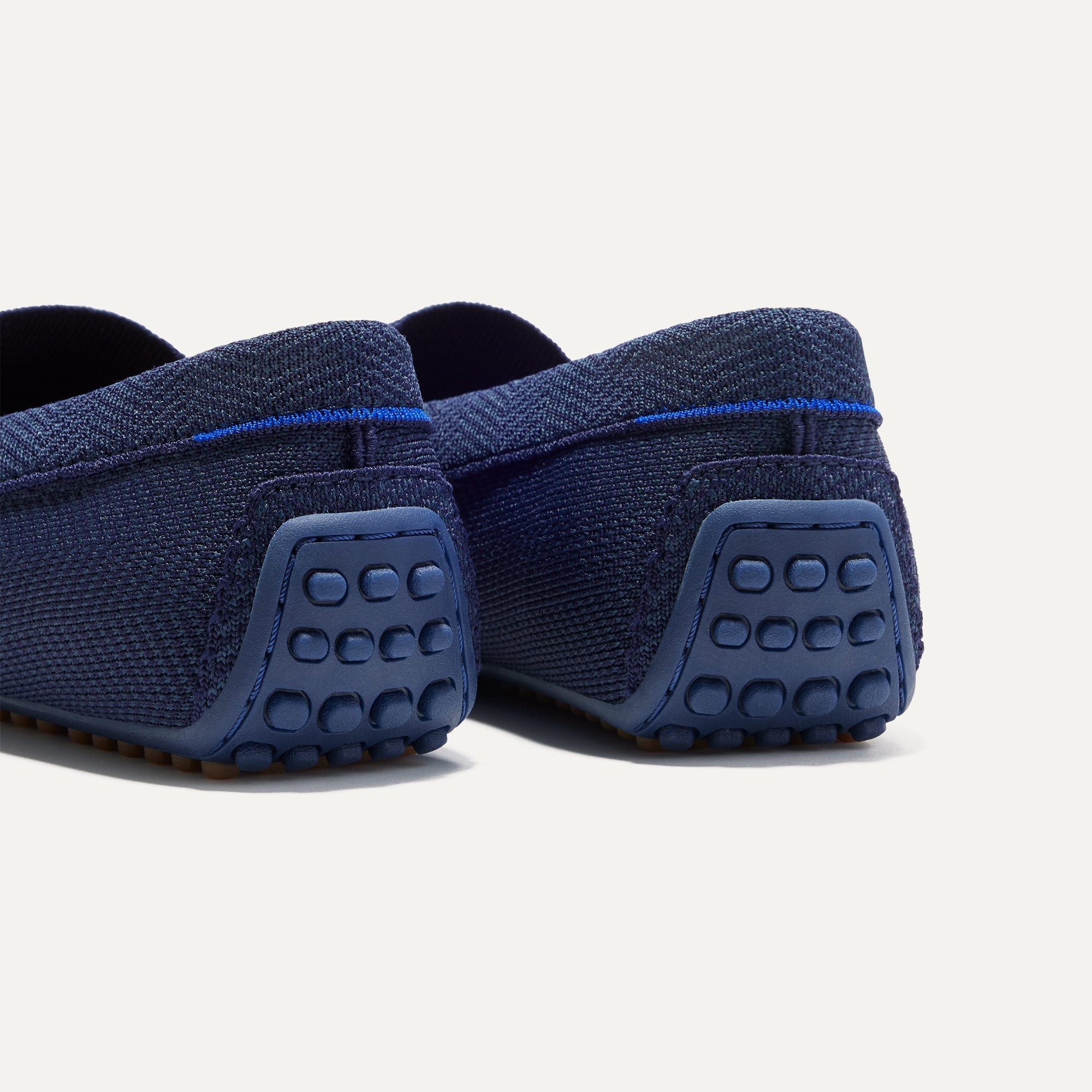 The Driving Loafer - Navy Herringbone(Navy Herringbone,7)