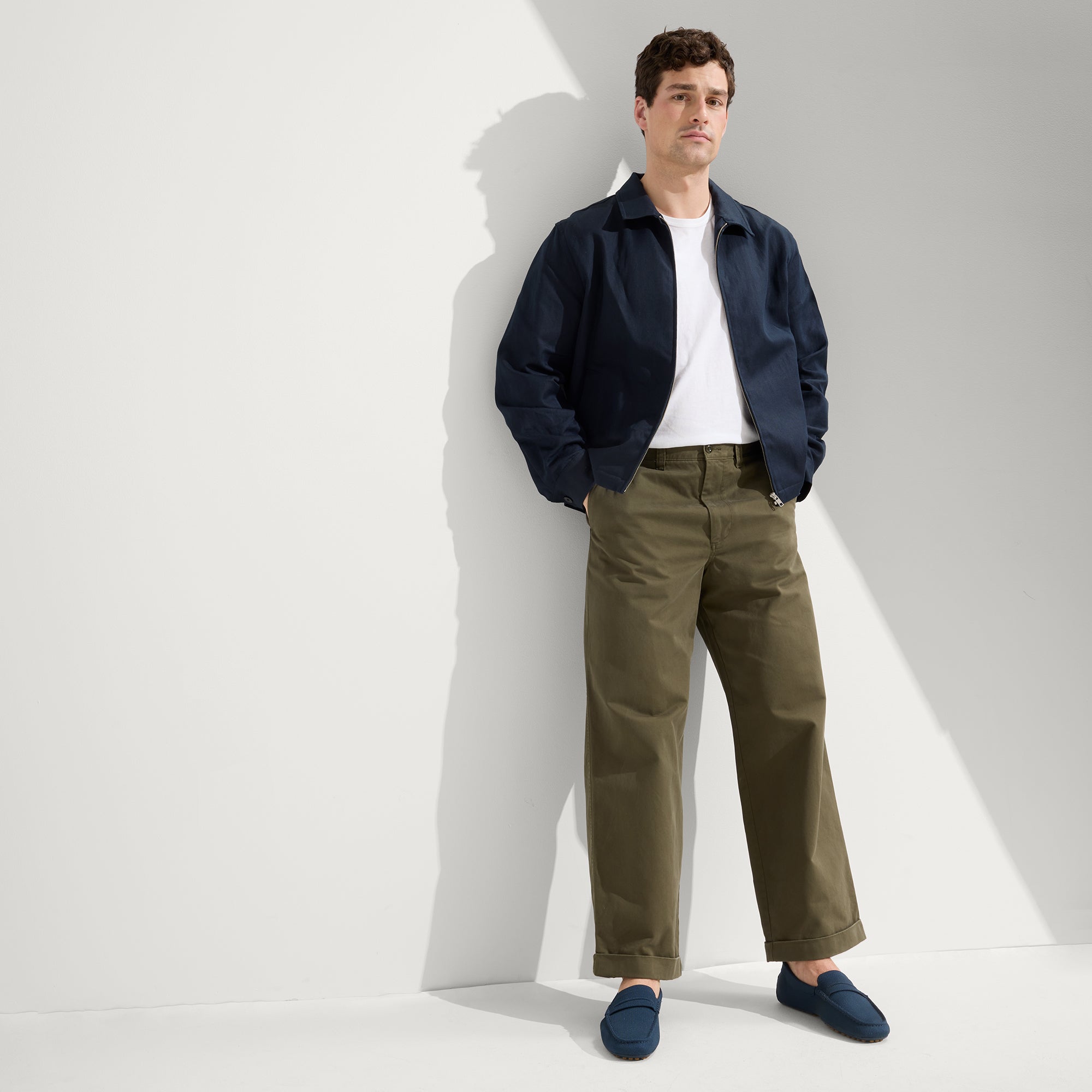 The Driving Loafer - Navy(Navy,7)