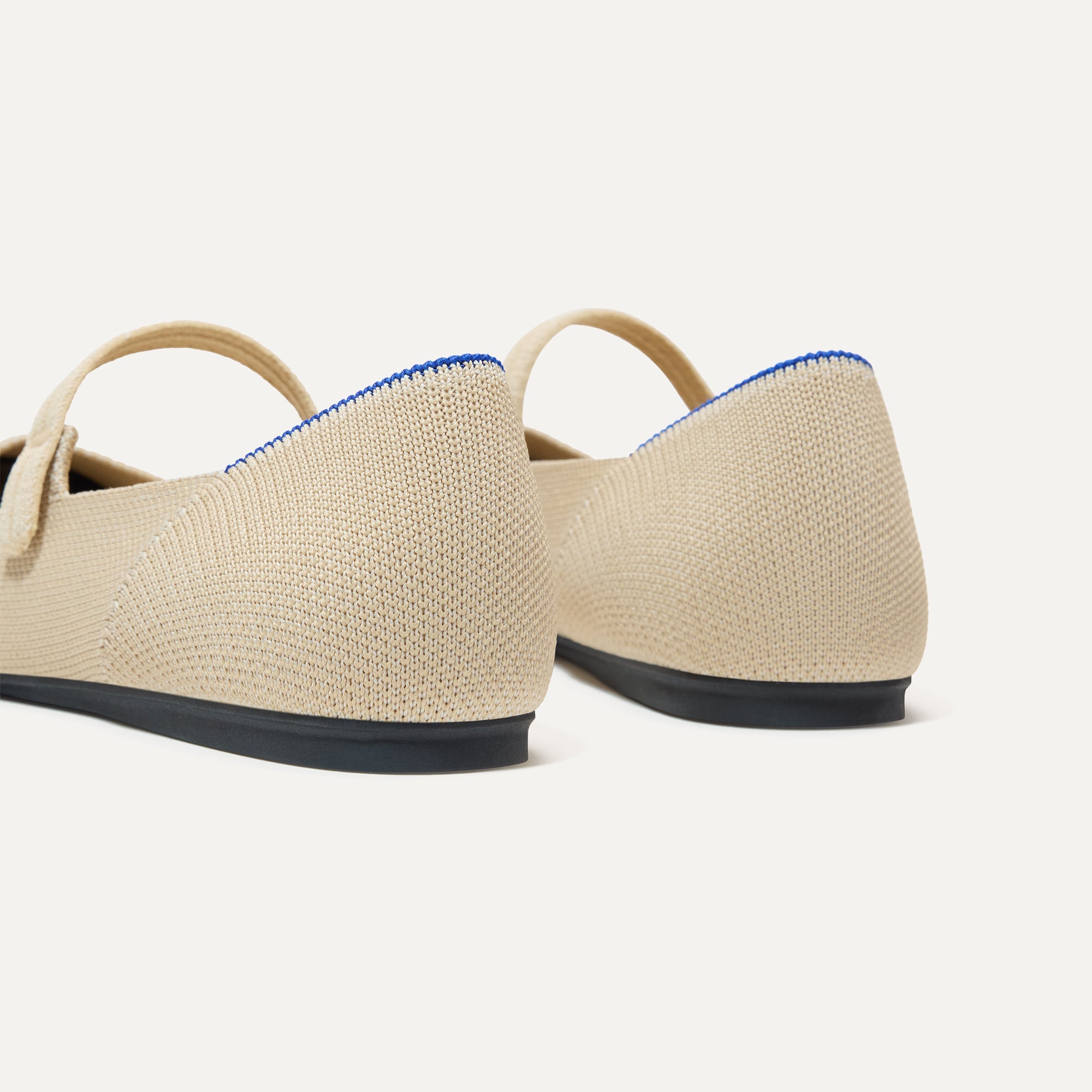 The Square Mary Jane - Cream Captoe(Cream Captoe,5)