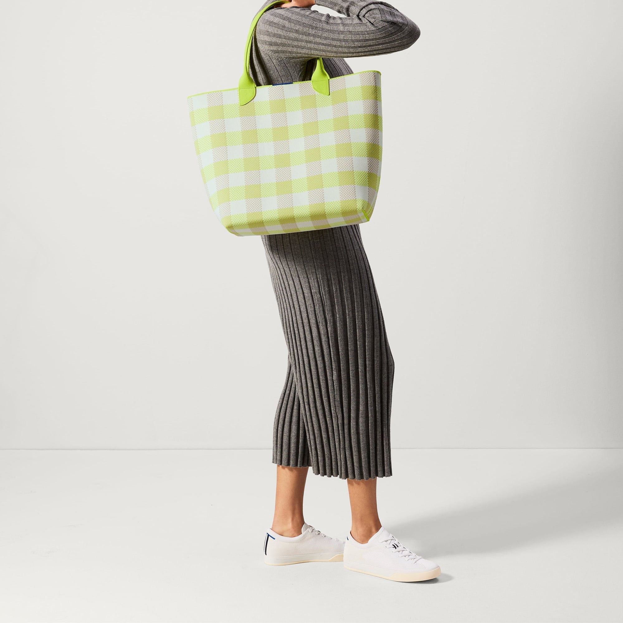 The Lightweight Tote - Citrus Gingham(Citrus Gingham)